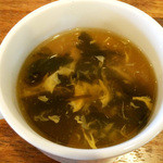 ロイヤルカレー - ランチセットのスープ