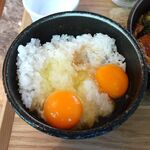 洋食屋 銀座ランプ亭 - 牛タンシチュー1,400円（ご飯、生卵おかわり無料、テイクアウトコーヒー無料）