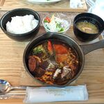 洋食屋 銀座ランプ亭 - 牛タンシチュー1,400円（ご飯、生卵おかわり無料、テイクアウトコーヒー無料）