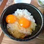 洋食屋 銀座ランプ亭 - 牛タンシチュー1,400円（ご飯、生卵おかわり無料、テイクアウトコーヒー無料）