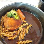 洋食屋 銀座ランプ亭 - 牛タンシチュー1,400円（ご飯、生卵おかわり無料、テイクアウトコーヒー無料）