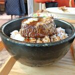 洋食屋 銀座ランプ亭 - 牛タンシチュー1,400円（ご飯、生卵おかわり無料、テイクアウトコーヒー無料）