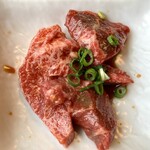 肉の青木商店 - ロース肉 Zooooom up！