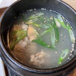 肉の青木商店 - テールスープ Zooooom up！