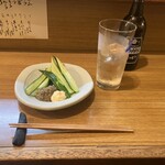 もつやきはる - 蕗味噌きゅうり