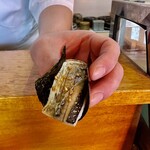 丸喜すし - 鰯の手巻き