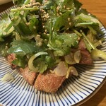 もつやきはる - レバネギパクチー