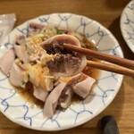 もつやきはる - コブクロ刺し