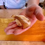 丸喜すし - キンキ 炙り