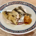 丸喜すし - 本ししゃもの天婦羅