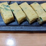 創作海鮮酒場 はる家 - プリップリンのアオサだし巻き玉子。旨し！