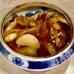 丸喜すし - 鱈白子の餡かけ