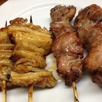 のんき - 名物＆大好物のシロタレ&カシラ。