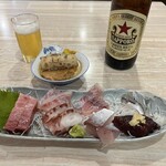 大衆割烹 百仁香 - モニカ盛り。これで¥950円！