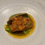 シャテーニュ - 鰻とニラ