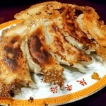 南総 食と肴 もへじ - 南総ポークの羽根付き餃子