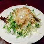 南総 食と肴 もへじ - グリーンサラダ 大（和風ドレッシング）