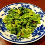 南総 食と肴 もへじ - 菜花の和え物（ニンニク風味）