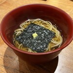 蕎麦 流石 - 温かいお蕎麦、出汁が美味しかったです
