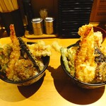 天丼専門 銀座いつき - 上天丼、特上天丼