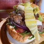 BOSSA BURGER - ハンバーガー近接