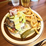 BOSSA BURGER - 春のアンチョビキャベツバーガー