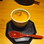 天丼専門 銀座いつき - 茶碗蒸し