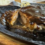 ハンバーグハウス - スタンダードハンバーグ 拡大