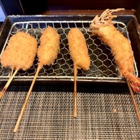 串揚げとワイン Ohana 北浜店  - 串揚げ4本