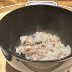 温石 - 2杯目は鰯のご飯