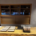 温石 - デザートの準備に移られました