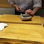 温石 - 立派な鰆　この倍以上の個体