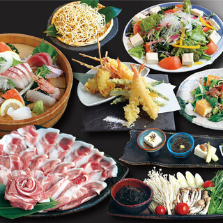 人気料理がお得に楽しめるコースの数々。中には当日予約OKも♪