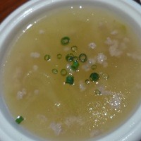 萬珍樓 本店 - 昼御膳のはと麦と冬瓜スープ②