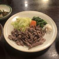 ざくろ 銀座店 - 牛ロースバタ焼