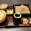 稲廼家 - ミニ丼セット（ミニかつ丼、もりそば）　1155円
