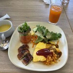 オールデイダイニング・ポモドーロ - 頑張って、オムライスと、うなぎを。