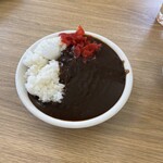 オールデイダイニング・ポモドーロ - 締めの黒カレー辛い