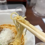 担々麺くろおに - 細麺ストレート！