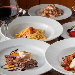 当店のお料理をお好みのスタイルで堪能できるコースもご用意