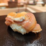 すし 良月 - 赤貝のヒモ