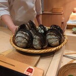 すし 良月 - 今治産赤貝