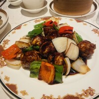 筑紫樓 銀座店 - 黒酢酢豚