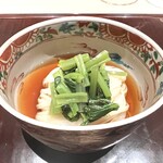 料理屋 稲家 - 【 稲庭うどん 】華わさび