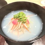 料理屋 稲家 - 【 お椀 】蛤と春野菜