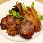 Italian table BENCIA - 仔羊の香草焼き