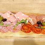 Italian table BENCIA - 生ハムサラミ盛合