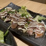 京の里久 - 3,500円コース国産和牛タンのカルパッチョ