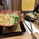 麺や　与一 - 辛香麺全部のせ！