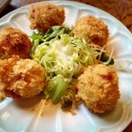 網元料理あさまる - 初めまして　しらすチーズコロッケ